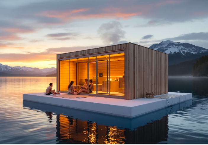 Sauna Flotante